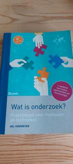 Nel Verhoeven - Wat is onderzoek?, Ophalen of Verzenden, Zo goed als nieuw, Nel Verhoeven