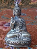 Mooi origineel oude Oosters brons beeldje van Boeddha 7,5 cm