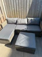 Loungeset Wicker splinternieuw, Tuin en Terras, Tuinsets en Loungesets, Ophalen of Verzenden, Zo goed als nieuw, Wicker, Hocker