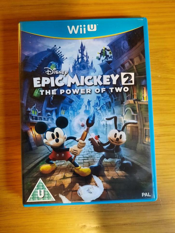 Epic Mickey 2: The Power of Two, Spelcomputers en Games, Games | Nintendo Wii, Zo goed als nieuw, Avontuur en Actie, 2 spelers