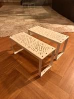VARIERA Plankinzet van IKEA, wit, twee stuks, Huis en Inrichting, Ophalen, Wit, 50 tot 100 cm, Zo goed als nieuw