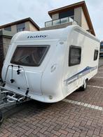 Complete & luxe Hobby 455UF Excellent (2009), Rondzit, Hobby, Disselslot, Dwarsbed