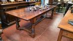 Antieke Franse kersenhouten kloostertafel 250 cm, Ophalen