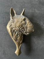 Bull Terrier deurklopper, Ophalen of Verzenden, Zo goed als nieuw, Koper of Messing