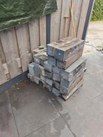 Stapelblok 15*16*60 antraciet, Tuin en Terras, Bielzen en Borders, Ophalen, Zo goed als nieuw, Beton, Minder dan 100 cm