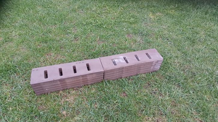 Lijngoot  ca 75 meter, Doe-het-zelf en Verbouw, Buizen en Afvoer, Nieuw, Afvoer, 6 meter of meer, 80 mm of meer, Ophalen