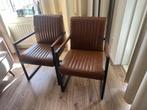 eetkamerstoel 2 stuks, Huis en Inrichting, Stoelen, Ophalen, Gebruikt, Twee, Bruin