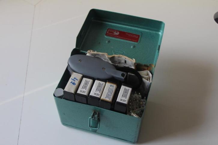 Gasmeetset Dräger van de Brandweer, Verzamelen, Complete verzamelingen en Collecties, Ophalen of Verzenden