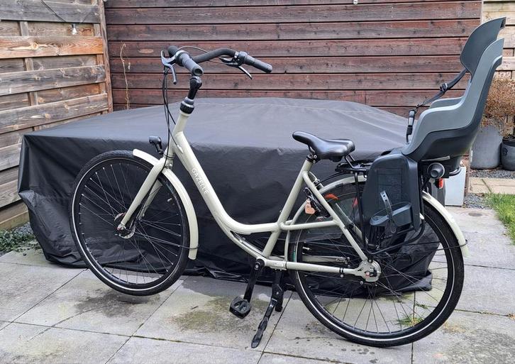 Gazelle Bloom C7 2022 Moederfiets, Fietsen en Brommers, Fietsen | Dames | Moederfietsen, Gazelle, 47 tot 50 cm, 2 zitjes, Versnellingen
