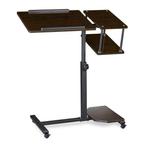 Laptop tafel op wieltjes zwart, Ophalen, Nieuw