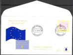 W154 - bijplakzegel 5 eurocent, Postzegels en Munten, Brieven en Enveloppen | Nederland, Verzenden, Envelop