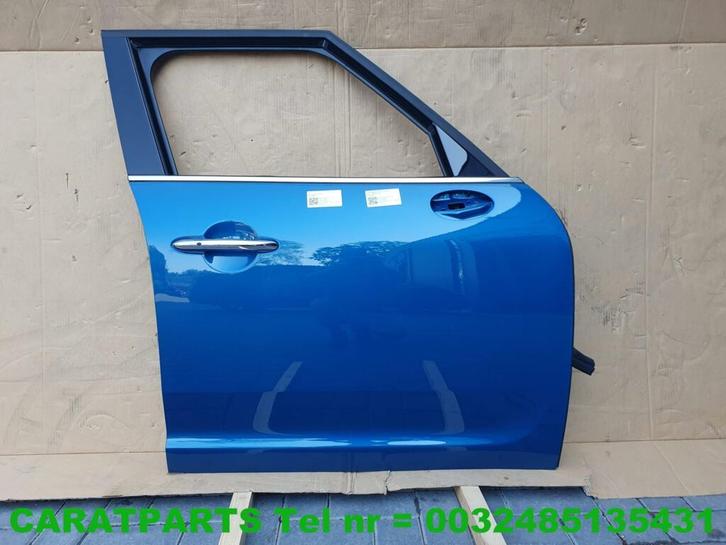 7438596 F60 portier f60 deur mini countryman C2M Island Blue, Auto-onderdelen, Carrosserie en Plaatwerk, Deur, Gebruikt, Ophalen of Verzenden