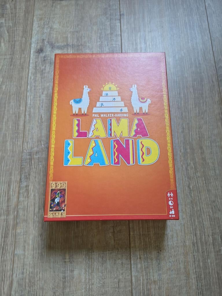 Lamaland - 999 Games Bordspel, Hobby en Vrije tijd, Gezelschapsspellen | Bordspellen, Ophalen of Verzenden