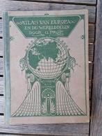 Atlas van Europa en de Werelddelen - 1951, Gelezen, Overige atlassen, 1800 tot 2000, Wereld