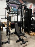 Barbarian Monstergym ,Smithmachine,Dual Pulley + Bankje, Ophalen, Gebruikt, Overige typen