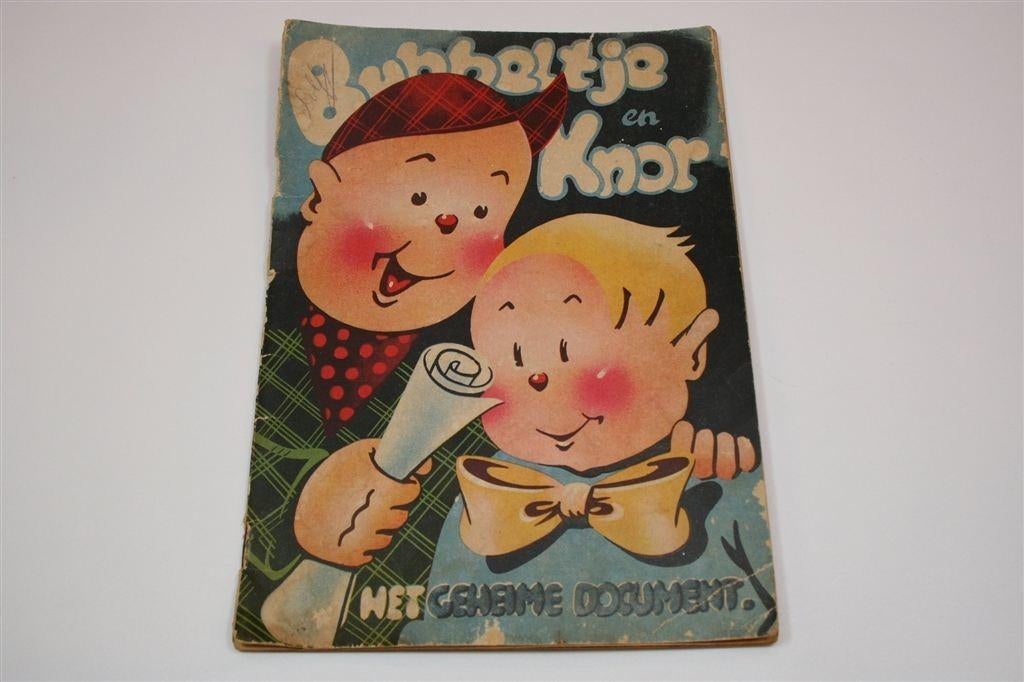 Bubbeltje en Knor — Vintage Prentenboek 1943, Ophalen of Verzenden, Gelezen