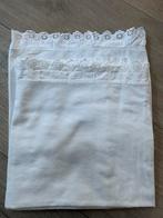 Brocante wieglakentjes met sloopjes, Ophalen of Verzenden, Gebruikt