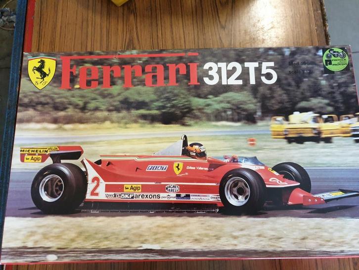 Protar ferrari 312t5 1:12 model 166., Hobby en Vrije tijd, Modelbouw | Auto's en Voertuigen, Nieuw, Auto, Groter dan 1:32, Overige merken