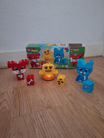 Zgan mijn eerste LEGO Duplo dieren puzzel set. Vanaf 1,5 jaa beschikbaar voor biedingen