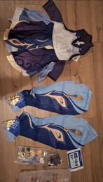 Genshin Impact Keqing cosplay DokiDoki, Ophalen of Verzenden, Zo goed als nieuw, Pak of Jurk