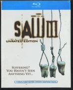 Saw III Unrated Edition SLPCVR BR vele extra's 2xcom tr RegA, Ophalen of Verzenden, Zo goed als nieuw, Horror