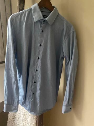 Heren Overhemd - Klein Ruitje - Maat M beschikbaar voor biedingen