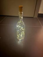 Fles met sfeervolle lampjes, Verzenden, Nieuw, Glas, Minder dan 100 cm