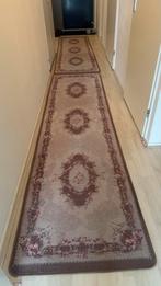 Twee Mooie Tapijten voor de Hal 80 bij 300cm per stuk, Gebruikt, Beige, 150 tot 200 cm, Rechthoekig