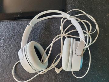 Sony Koptelefoon met Snoer - Wit - Gratis beschikbaar voor biedingen