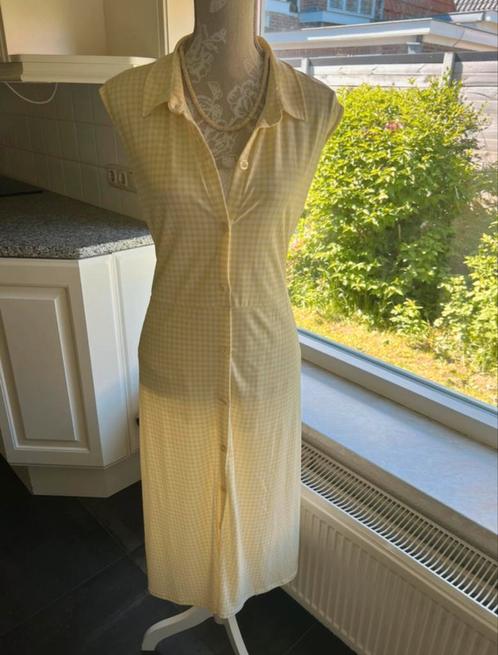 Linea Loresi Lange Zomerjurk XXXL  46/48 Nieuw, Kleding | Dames, Jurken, Nieuw, Maat 46/48 (XL) of groter, Geel, Onder de knie