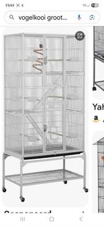 Vogelkooi/knaagdier kooi, Dieren en Toebehoren, Vogels | Hokken en Kooien, Ophalen, Gebruikt, Metaal, Vogelkooi