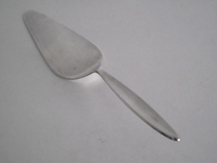 vintage verzilverde taartschep 22 cm Bruckmann 90 schep 1960, Antiek en Kunst, Antiek | Bestek, Ophalen of Verzenden