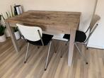 Eettafel van steigerhout, Huis en Inrichting, Tafels | Eettafels, Ophalen, Gebruikt, 100 tot 150 cm, 50 tot 100 cm