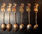 Vintage Lepels met Wayang Motief in Originele Doos, Ophalen of Verzenden