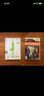 Wii fit en just dance 2, Spelcomputers en Games, Ophalen, Zo goed als nieuw, Sport, 3 spelers of meer
