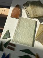 Glas in lood raam, Ophalen, Gevelraam of Ruit, Gebruikt, Minder dan 80 cm