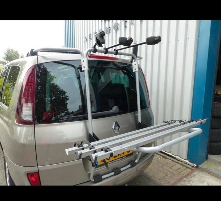 Originele Renault Espace fietsendrager - 3 fietsen, Auto diversen, Fietsendragers, Gebruikt, Achterklepdrager, 3 fietsen of meer