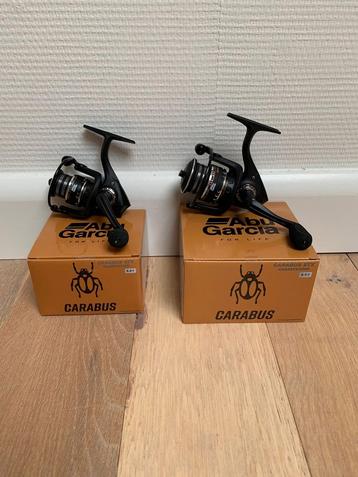 Nieuwe Abu Garcia Carabus 2000 molen, 6 lagers + extra spoel beschikbaar voor biedingen