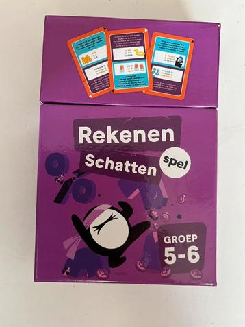  squla rekenen schatten groep 5-6 – educatief kaartspel beschikbaar voor biedingen