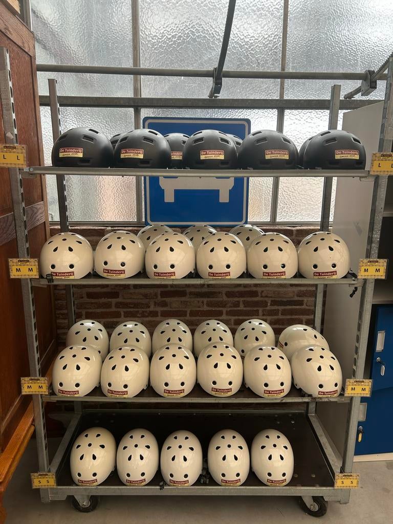 Fietshelmen - 37x - diverse maten beschikbaar, Ophalen of Verzenden, Gebruikt, Overige maten, Heer of Dame