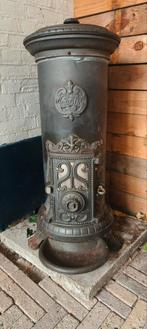 Gietijzeren Godin kachel ter decoratie, Huis en Inrichting, Kachels, Gebruikt, Houtkachel, Ophalen of Verzenden, Vrijstaand