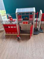 Playmobil Brandweerkazerne met Helikopter 9462, Ophalen of Verzenden, Gebruikt, Complete set