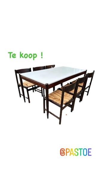 Pastoe zes persoons dining set