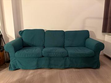 Ikea Ektorp 3 zitsbank + voetenbank - afbeelding 1
