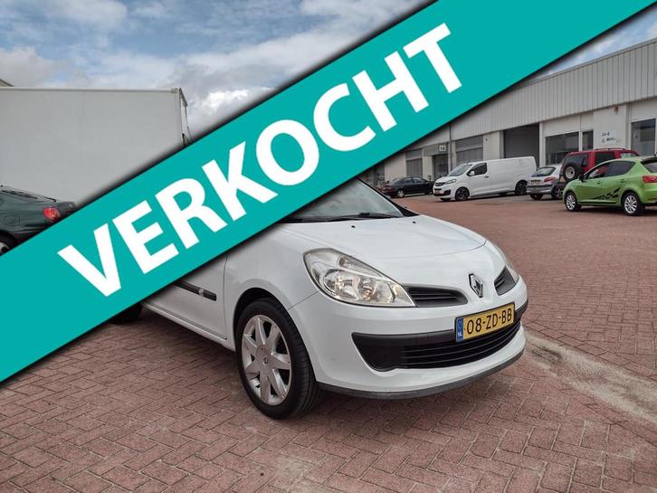 Renault Clio 1.2-16V Authentique MOOIE AUTO BEL 0619590613 A, Auto's, Renault, Bedrijf, Clio, ABS, Airbags, Airconditioning, Boordcomputer