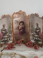 Brocante stijl barok nostalgische kerst drieluik, Diversen, Kerst, Ophalen of Verzenden, Nieuw