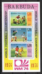 Barbuda 1974  WK Voetbal, Verzenden, Postfris