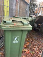 Container - groene kliko, Tuin en Terras, Ophalen, Gebruikt, Kunststof, Containerberging