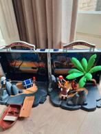 Playmobil koffertje piraten eiland, Ophalen of Verzenden, Zo goed als nieuw