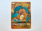 Metalen Charizard GX Stained Glass Goud NIEUW, Ophalen of Verzenden, Nieuw, Losse kaart